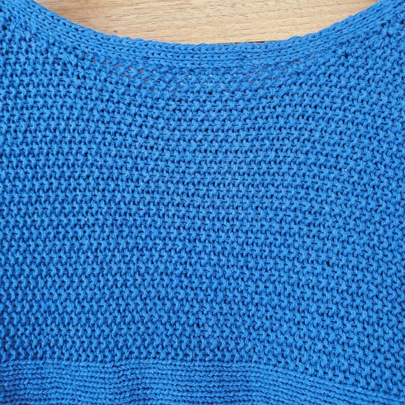Coldwater Creek Blue Crew Neck Sweater - Picture 5 of 10